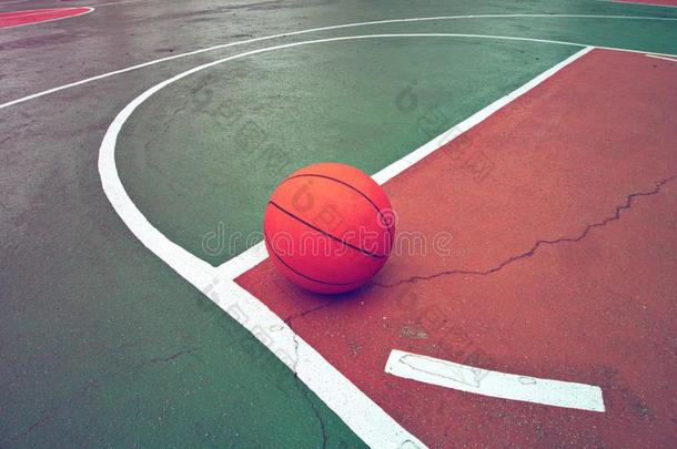 篮球采用篮球法院.