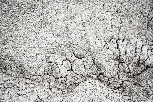 干燥的和有裂缝的沙漠地面质地back地面