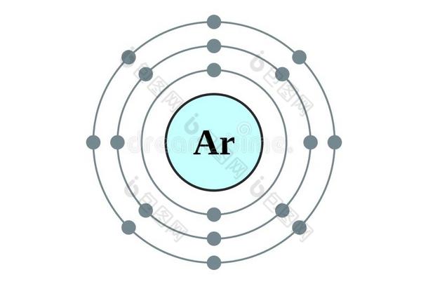 氩分子.密谋关于高尚的气体分子