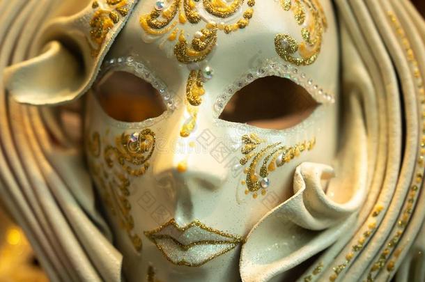 威尼斯狂欢节面具.传统的威尼斯的面具为狂欢节