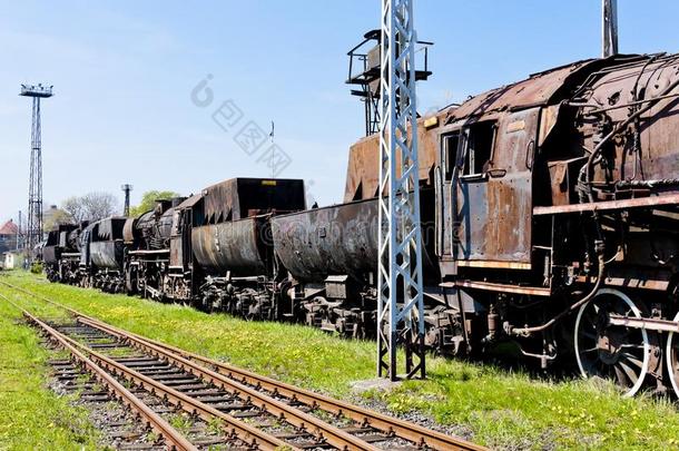蒸汽火车头采用铁路博物馆,亚沃日纳山斯拉斯卡,物吻里子布