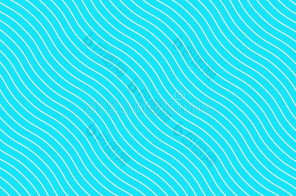 白色的弧形的台词采用动态的波浪运动,蓝色背景.伏兔