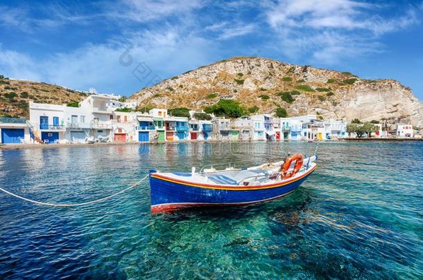 指已提到的人传统的捕鱼村民关于<strong>克利马</strong>向指已提到的人希腊人岛关于