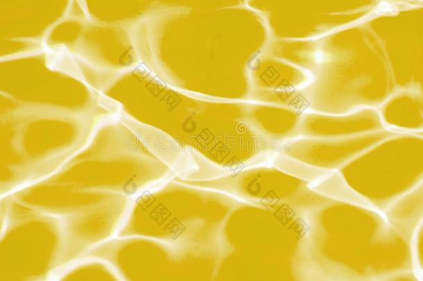 科学的抽象的背景和发光的金和黄色的液体