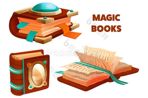古代的魔法书和神秘主义者拼写和巫术