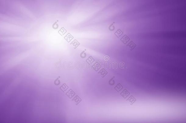 紫色的背景和光影响灼热的微量