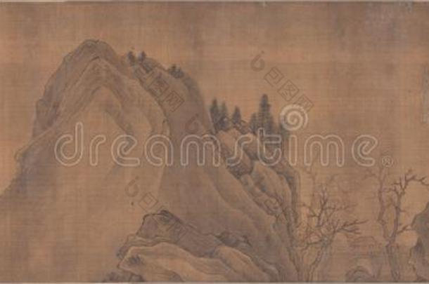 中国人绘画,风景绘画,墨水绘画
