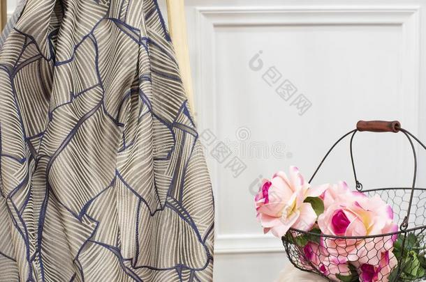 窗帘织物样品.窗帘s,薄纱和家具家具装饰业