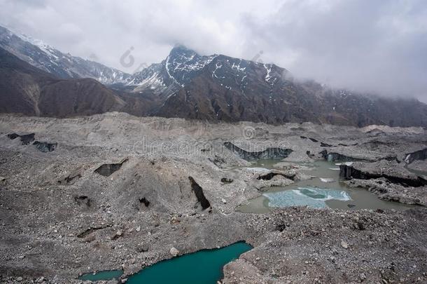 恩戈佐帕冰河采用尼泊尔喜马拉雅山脉