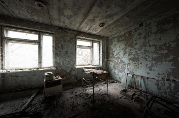 被放弃的房间采用破坏医院