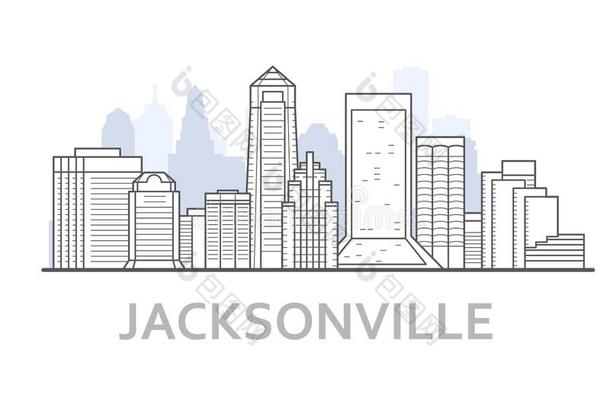 杰克逊维尔城市地平线,弗罗里达州-梗概关于杰克逊维尔,英语字母表的第3个字母