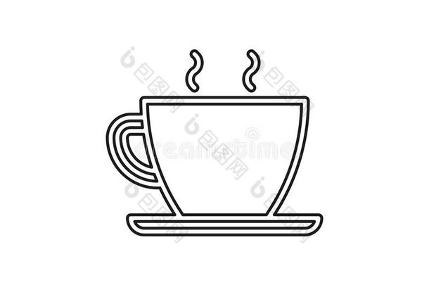 茶水杯子偶像-矢量咖啡豆马克杯说明