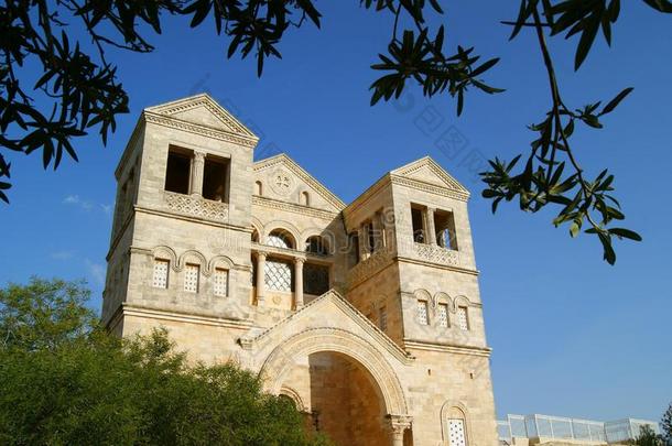 古代的教堂登上单面<strong>小鼓</strong>,以色列