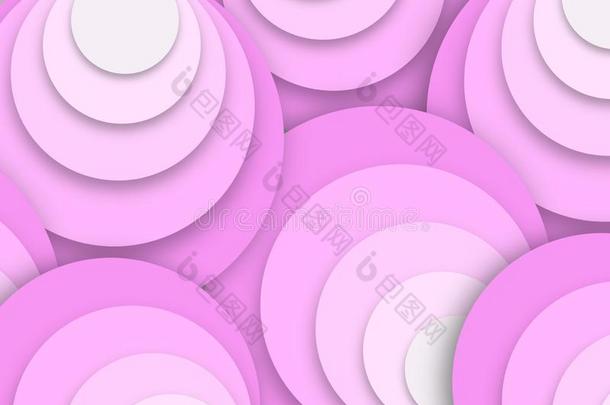 新鲜的粉红色的圆模式-商业照片海报,超级的质量