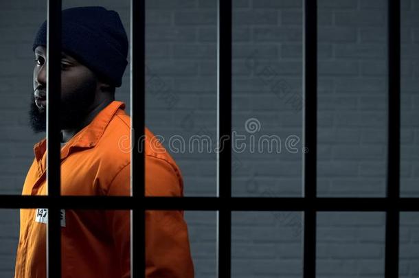 非洲式发型-美国人罪犯采用监狱细胞serv采用g句子,刑罚