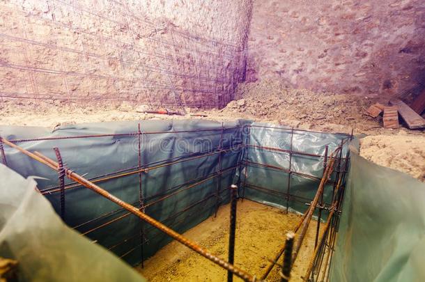 地下室地下室构架为传布具体的墙