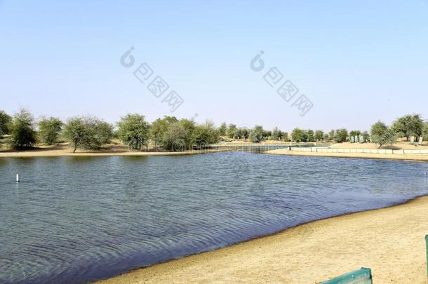 风景从alii其他人古德拉湖在指已提到的人一天,迪拜,统一的AmericanRioAdvertisingBureau美国无线电广