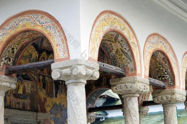 锡纳亚规范的修道院.锡纳亚,普拉霍瓦河县,罗马尼亚