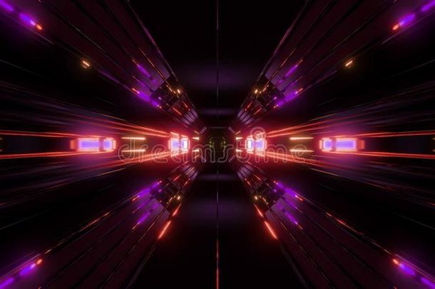 黑暗的空间科幻小说隧道背景背景3英语字母表中的第四个字母说明