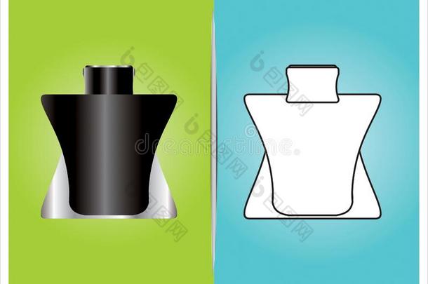 香水瓶子和包装设计