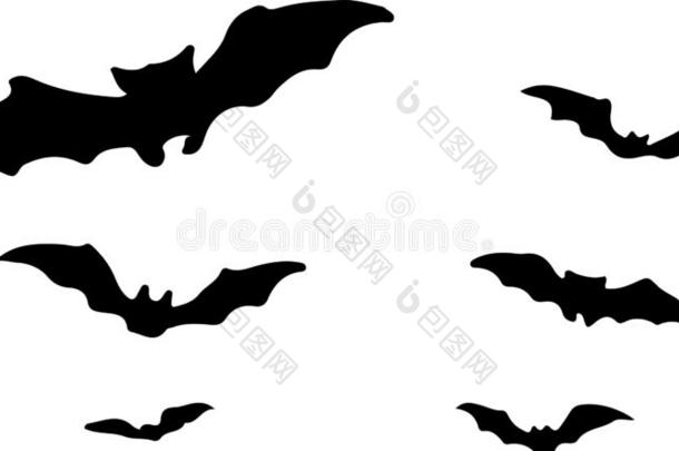 蝙蝠偶像向白色的背景