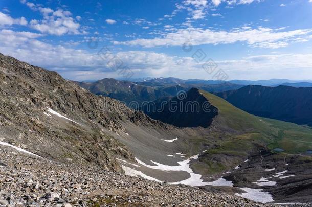 凯尔索背脊看见从托里Terry的变体`英文字母表的第19个字母山峰,Colombia哥伦比亚