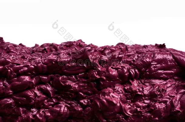 污迹和质地关于col.紫红色颜色口红
