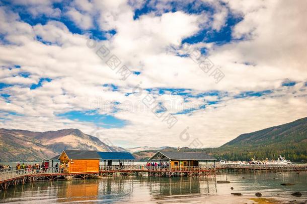 新疆假名湖风景