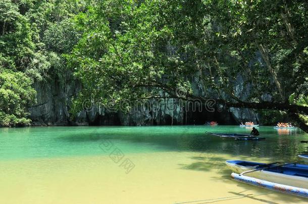 地下的河,巴拉望岛,菲律宾