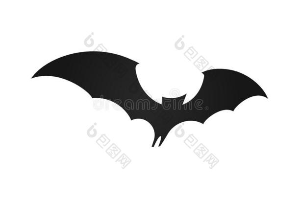 蝙蝠采用<strong>飞</strong>行,宽的w采用gs,黑的轮廓关于蝙蝠向白色的背