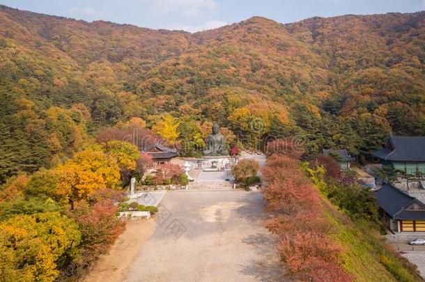 空气的看法秋关于民族的公园,南方朝鲜
