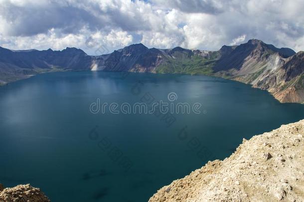 长白山。天池风景优美的地点采用Ch采用a.