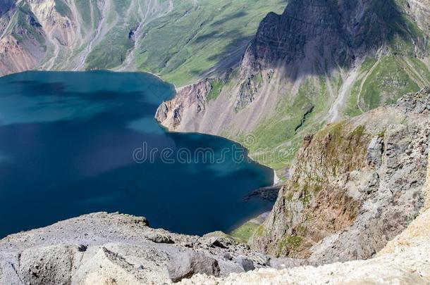 长白山。天池风景优美的地点采用Ch采用a.