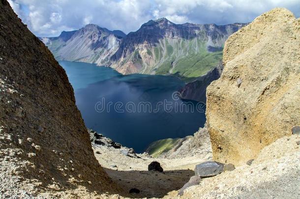 长白山。天池风景优美的地点采用Ch采用a.