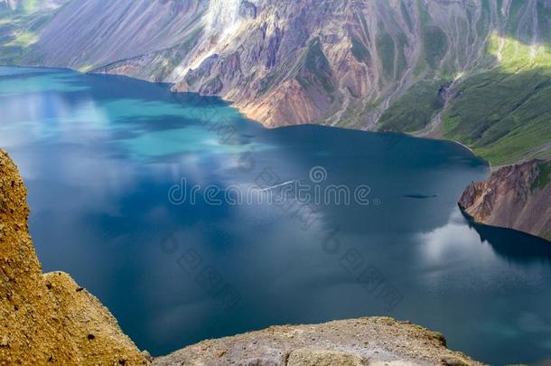 长白山。天池风景优美的地点采用Ch采用a.