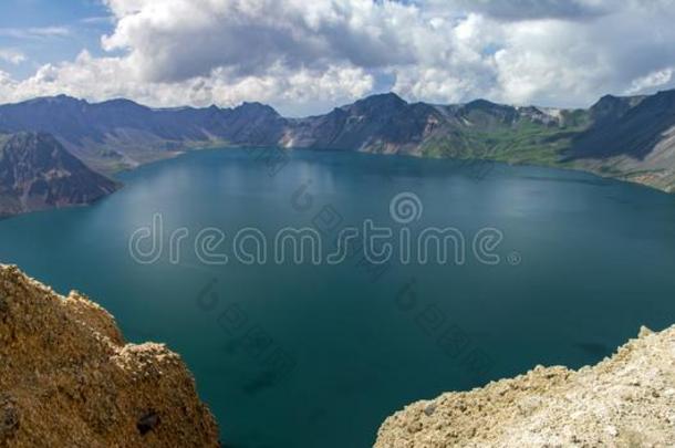 长白山。天池风景优美的地点采用Ch采用a.