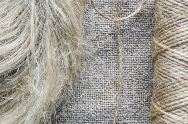 亚麻光纤为指已提到的人生产关于亚麻布织物,亚麻布纱和