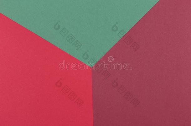 纸绿色的,col.紫红色,红色的空的背景,用几何学location位置