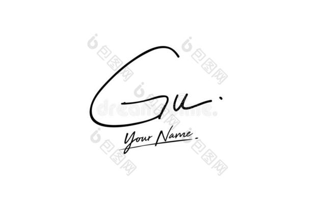 Guam关岛签名最初的标识样板矢量.最初的签名记录