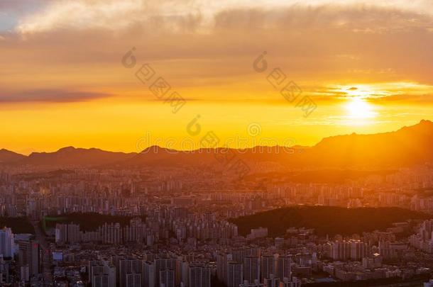 首尔城市地平线,南方朝鲜