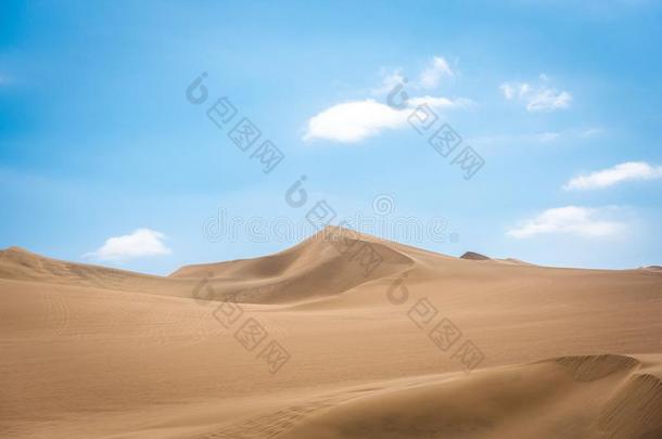 秘鲁的沙沙丘