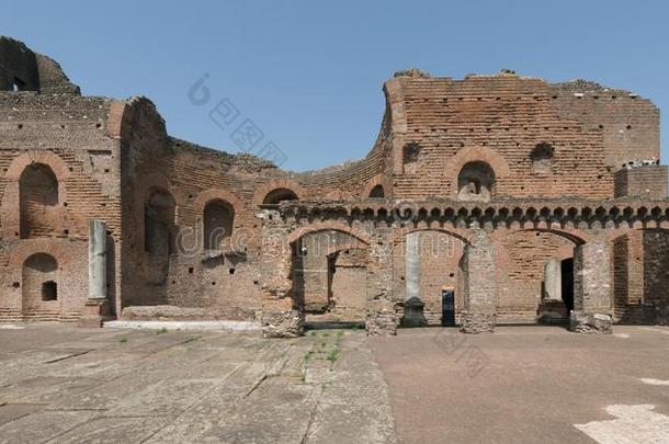伟大的罗马式建筑关于别墅关于指已提到的人奎尼蒂利,罗马,意大利