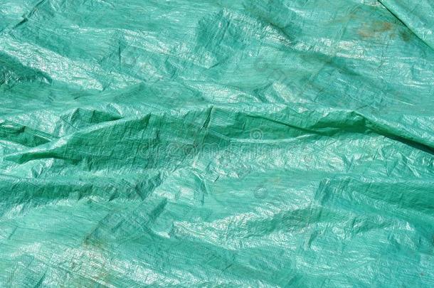 绿色的塑料制品<strong>防水</strong>布抽象的