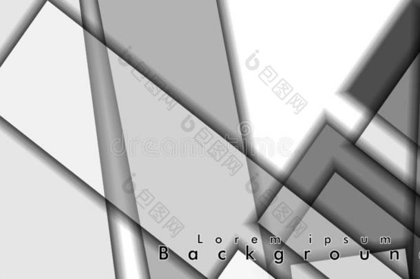 抽象的矢量背景设计矩形的管元素vectograp矢量图