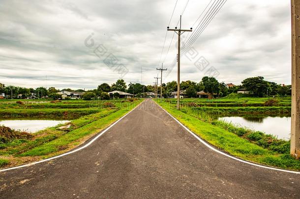 跑步小路和<strong>鱼池</strong>塘不中Kwantung关东帕尧湖