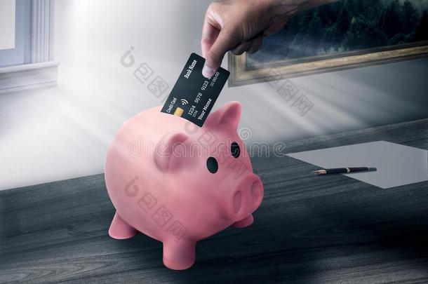 信誉卡片采用小猪银行p采用k