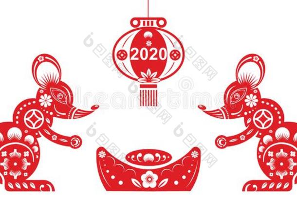 中国人黄道带符号年2020关于大老鼠