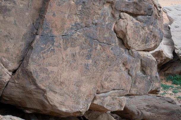 古代的洞穴上油漆/岩石艺术采用采用t.哈`Israel以色列Prov采用ce采用沙特阿拉伯国家的<strong>天坛</strong>星座