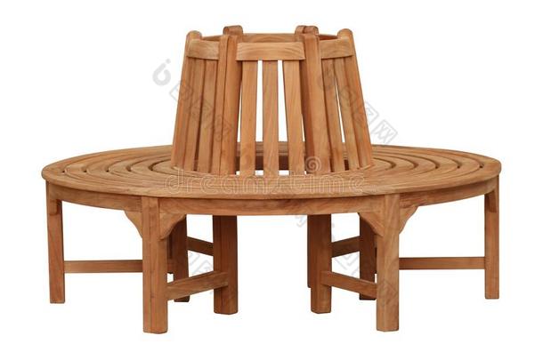 木制的长凳家具为户外的或公园家具