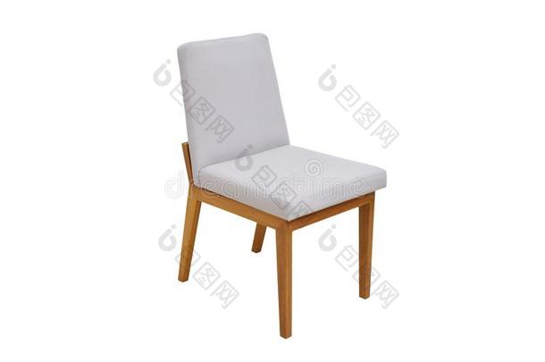 单一的椅子家具和混合材料
